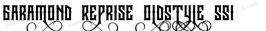 Garamond Reprise OldStyle SSi Bold Small Caps字体转换